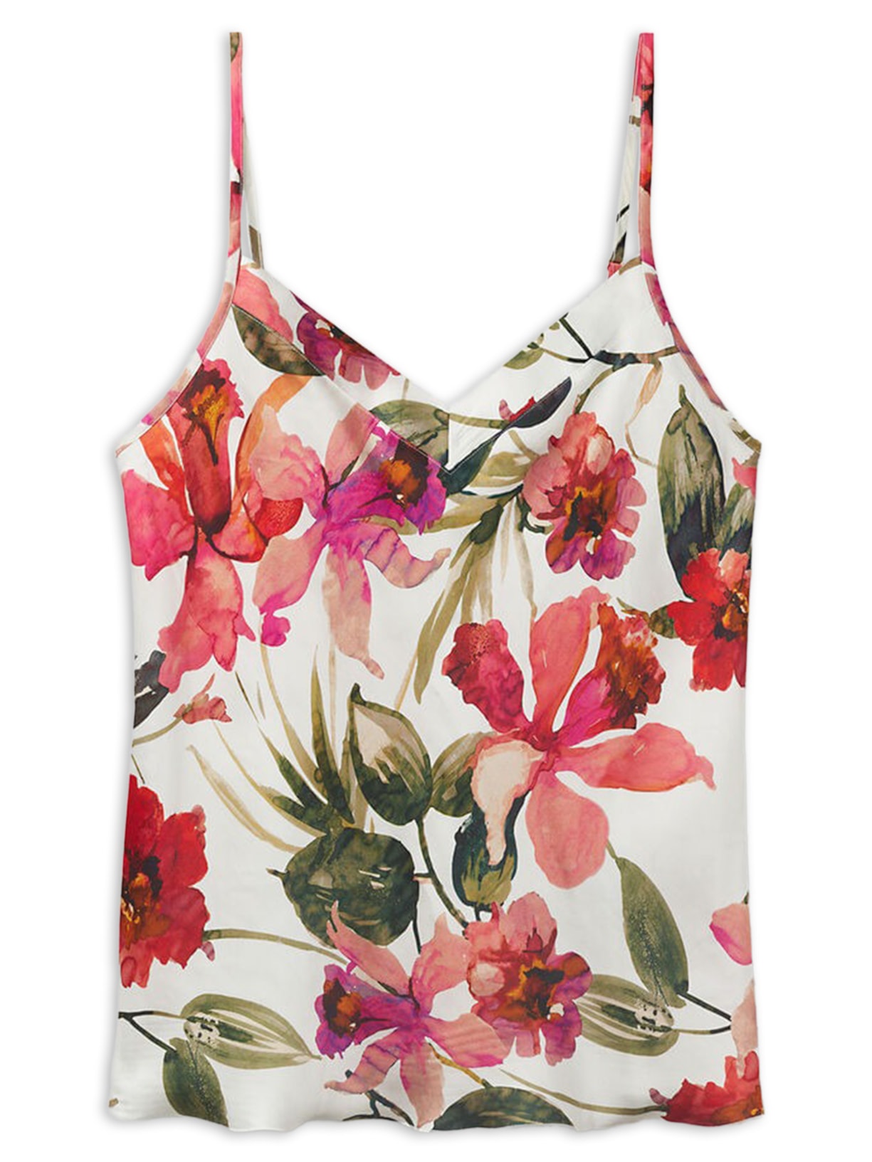 Regata Em Viscose Imaginary Journey Branco Intimissimi