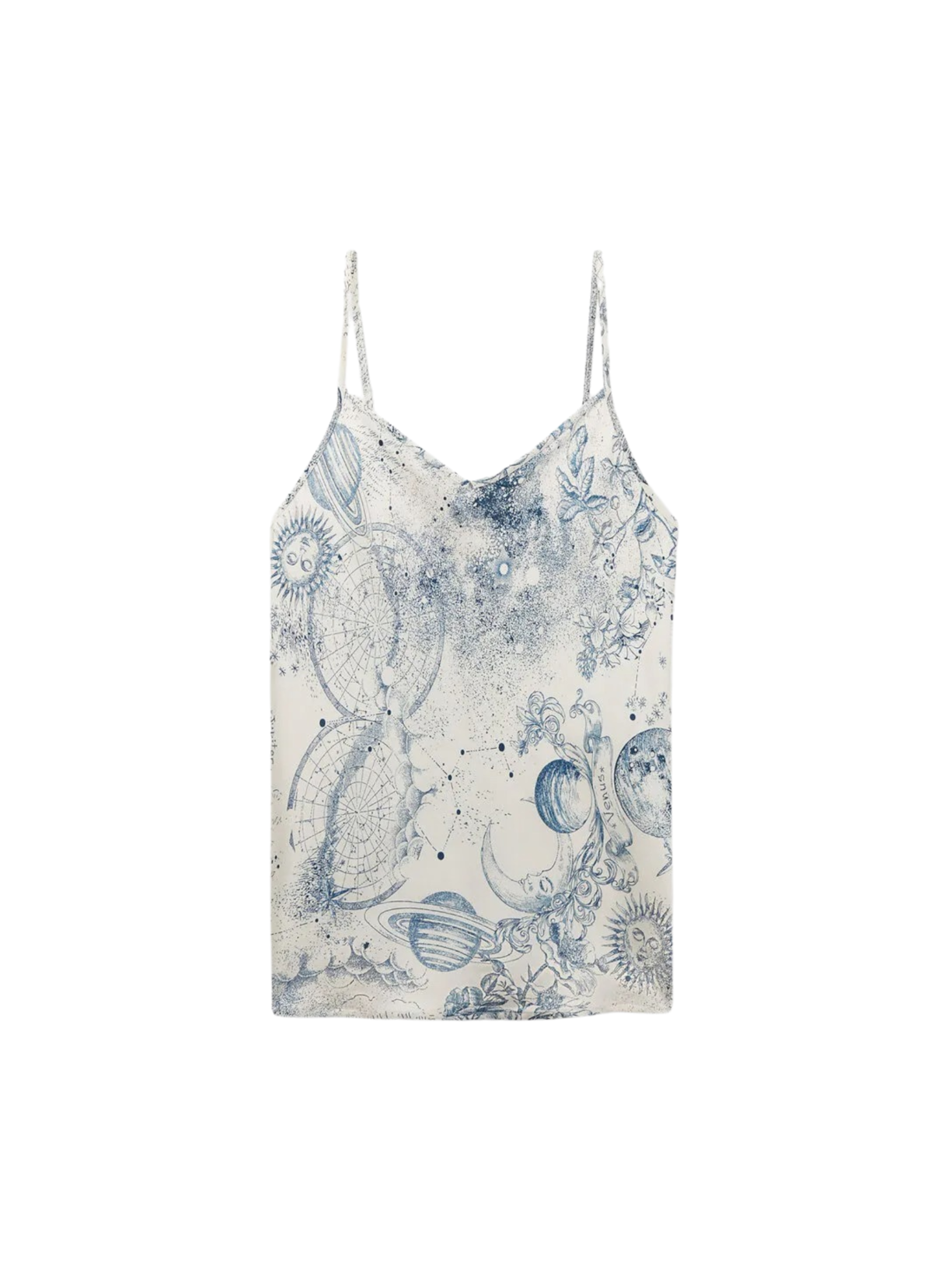 Regata Em Viscose Luxury Dreams - Azul