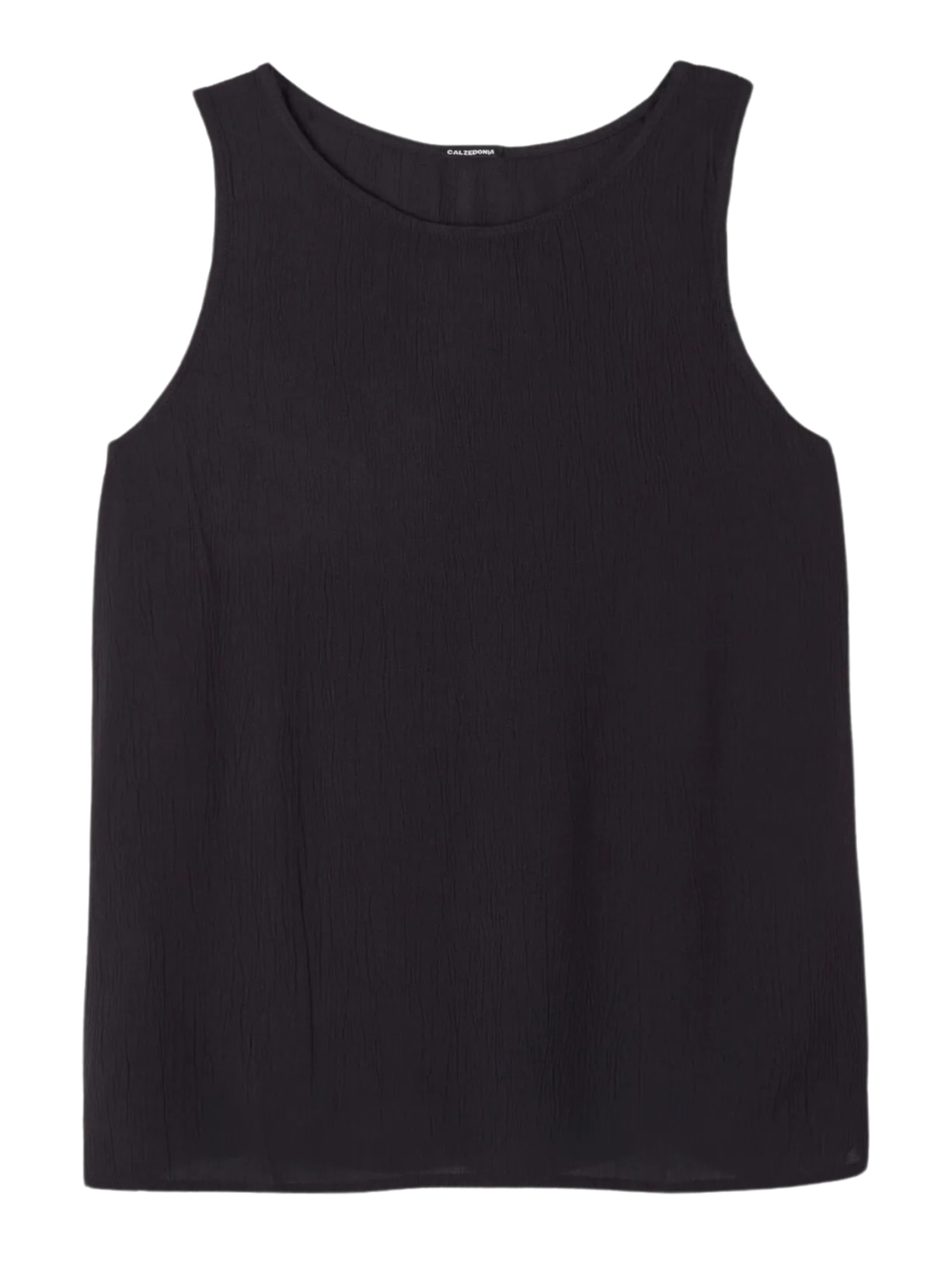 Regata Em Viscose - Preto