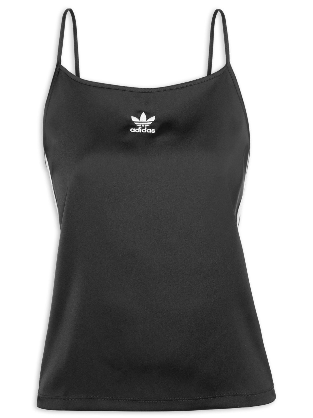 Regata Feminina 3 Stripe Camisole - Preto
