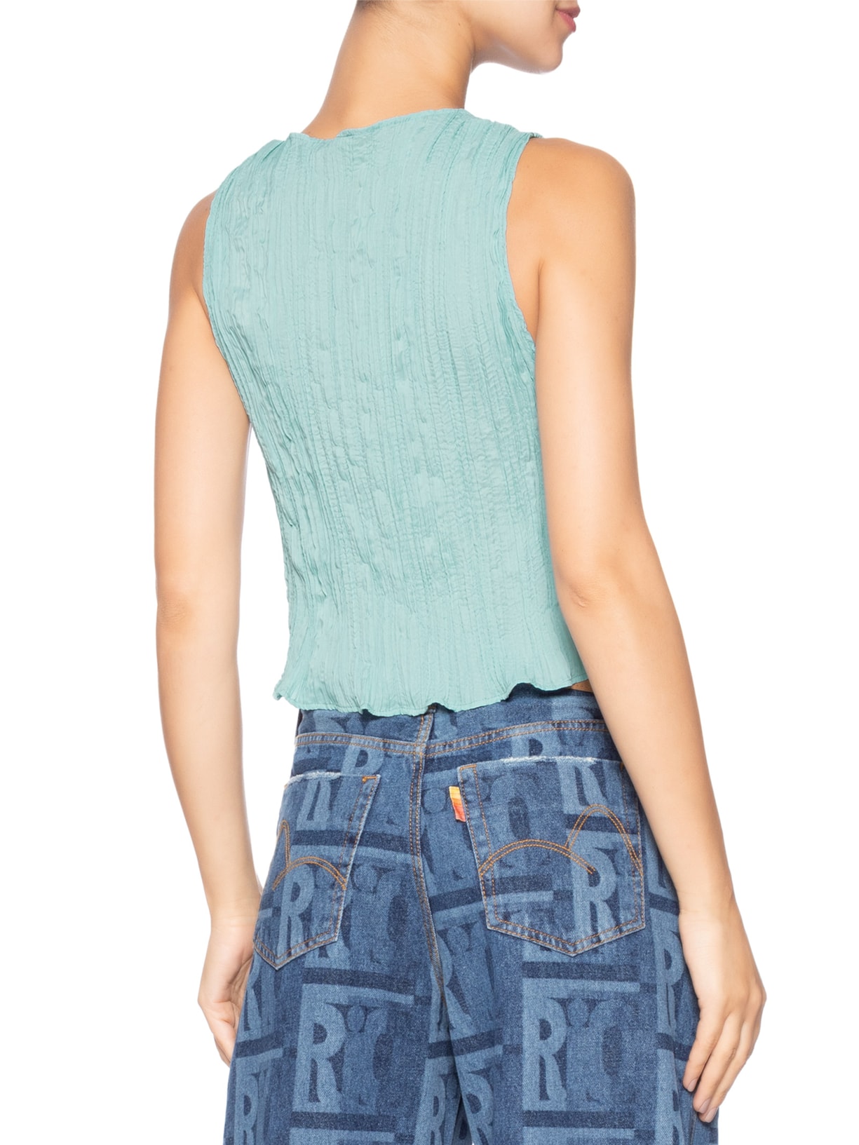 Regata Feminina 3D Azul Farm