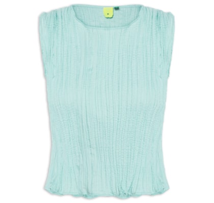 Regata Feminina 3D - Azul