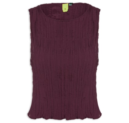 Regata Feminina 3D - Marrom