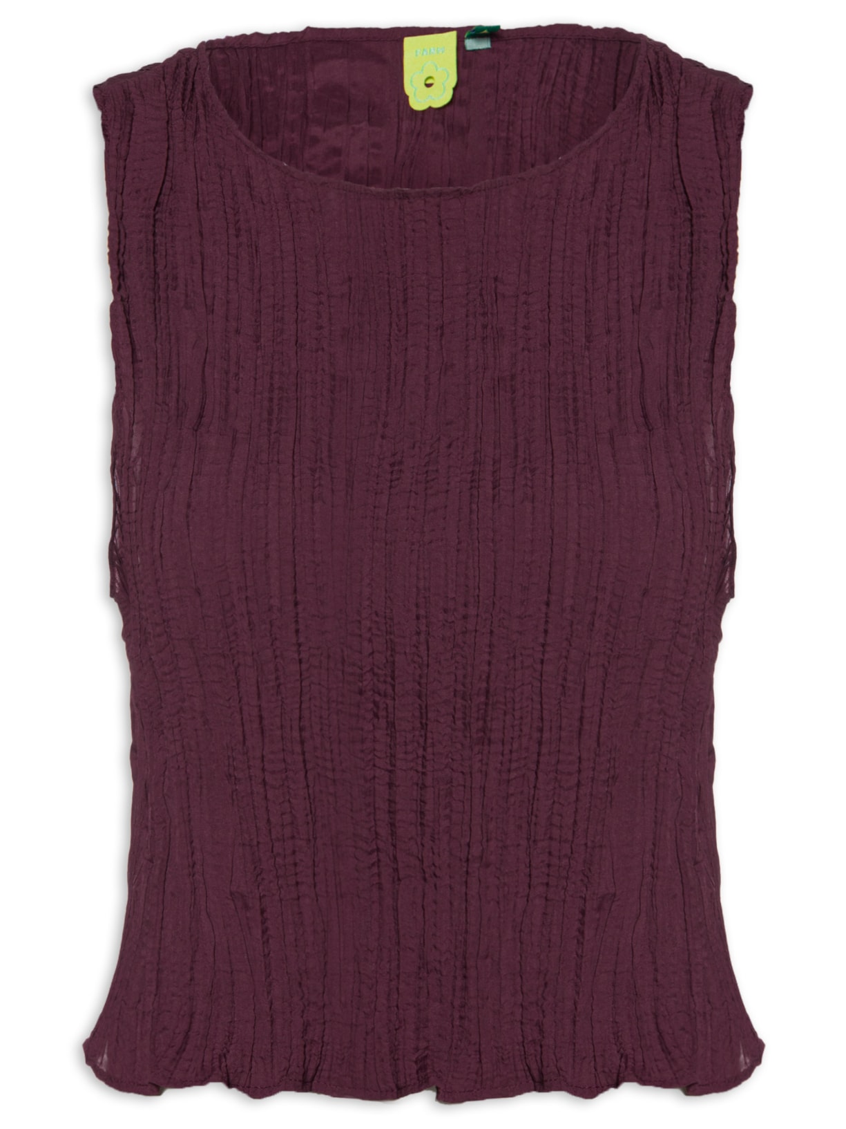 Regata Feminina 3D - Marrom