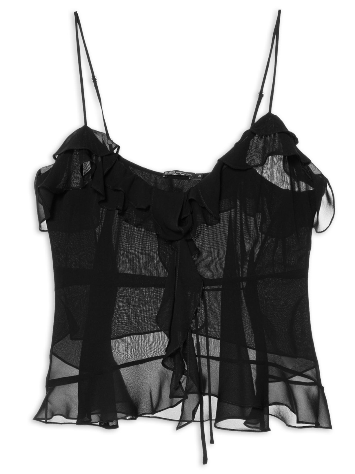 Regata Feminina Alana - Preto