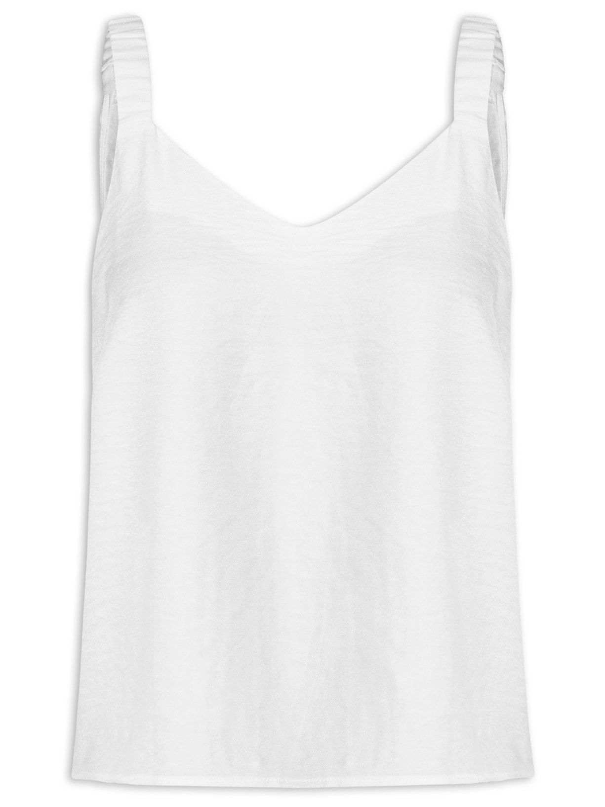 Regata Feminina Alcinha - Branco