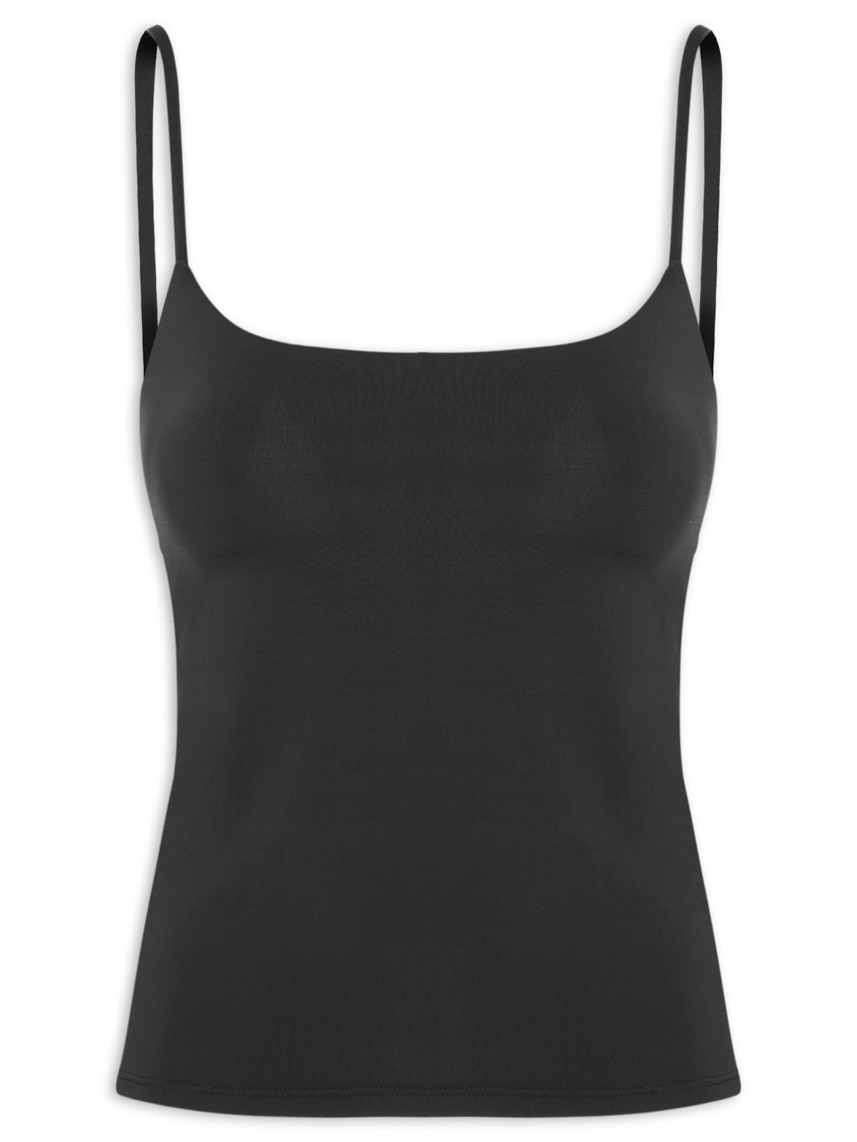Regata Feminina Alcinha Lisa Mission Preto Body For Sure