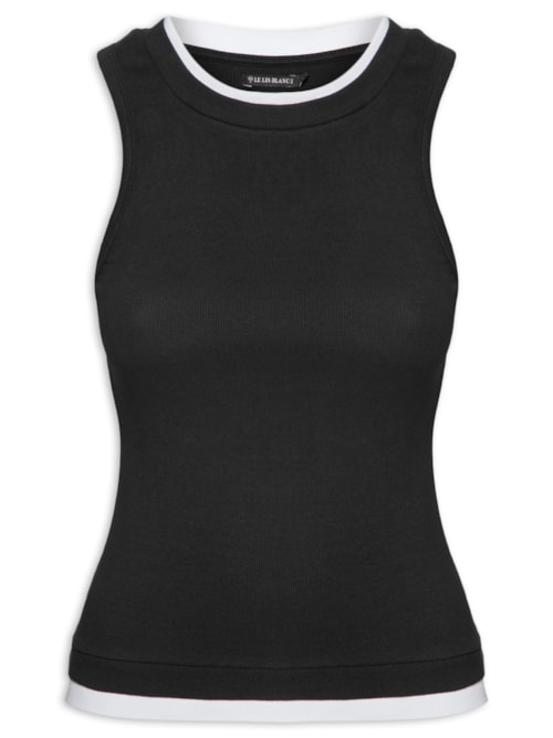 Regata Feminina Alice - Preto