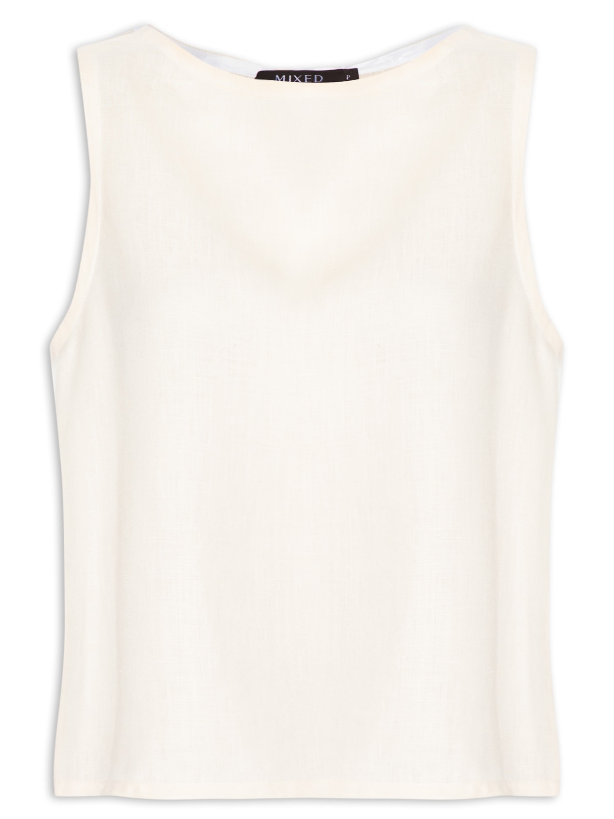 Regata Feminina All Day Linen - Bege