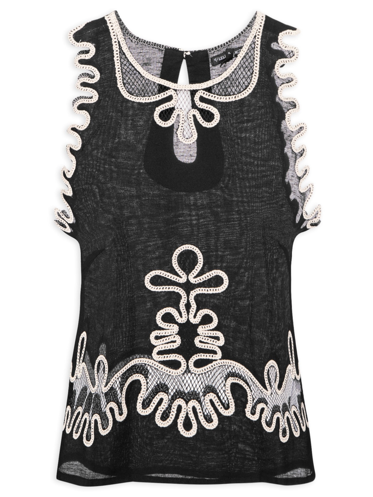 Regata Feminina Amala - Preto