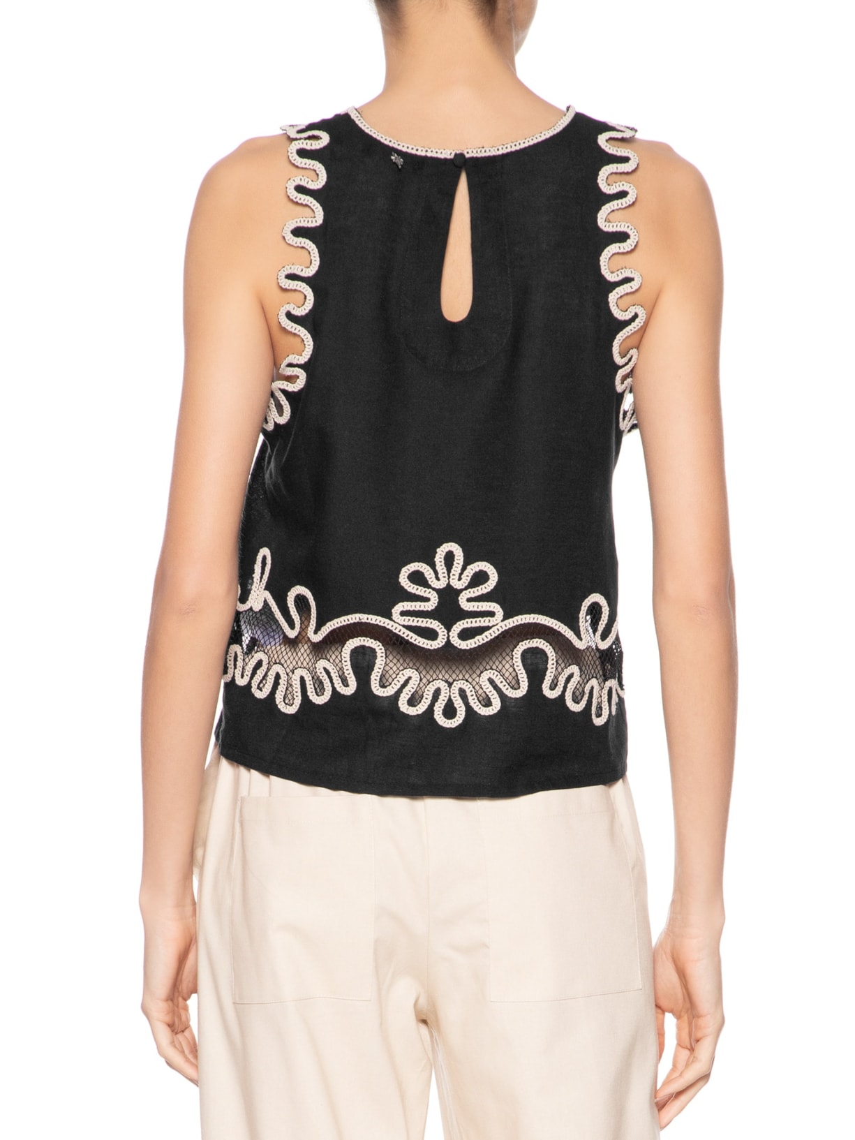 Regata Feminina Amala Preto Le Lis