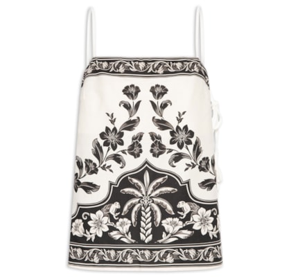 Regata Feminina Amarrações Guanacaste - Branco