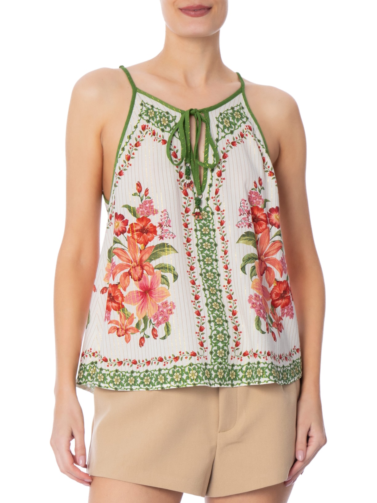 Regata Feminina Amelie Off White Farm