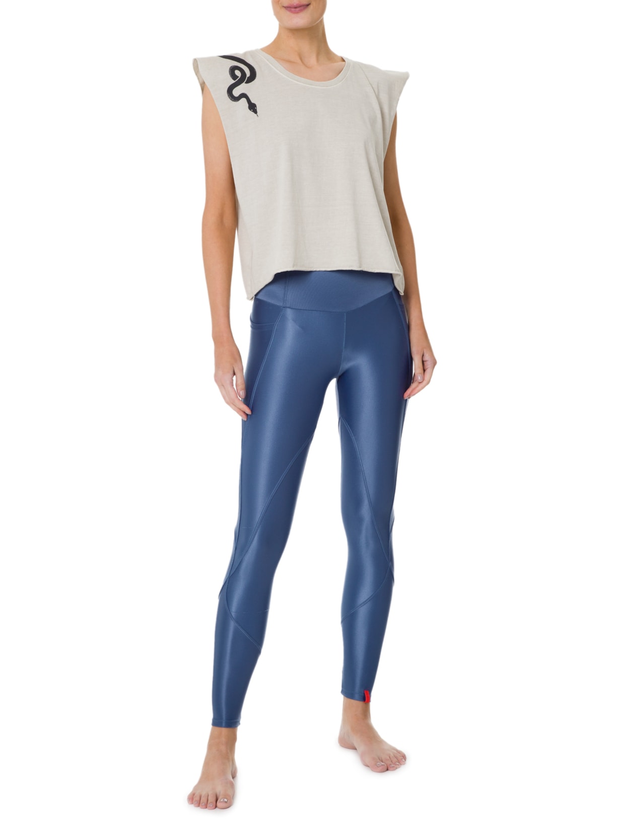 Regata Feminina Ananta Cinza Inhale