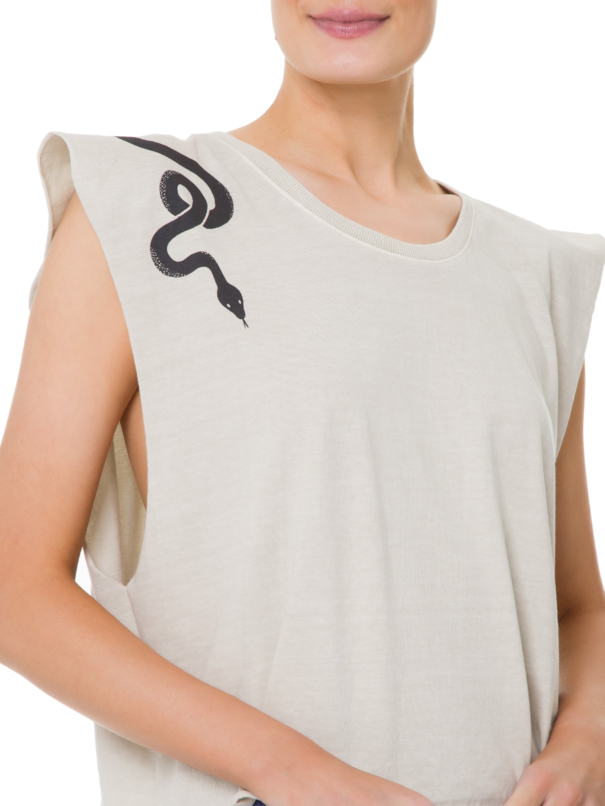 Regata Feminina Ananta Cinza Inhale