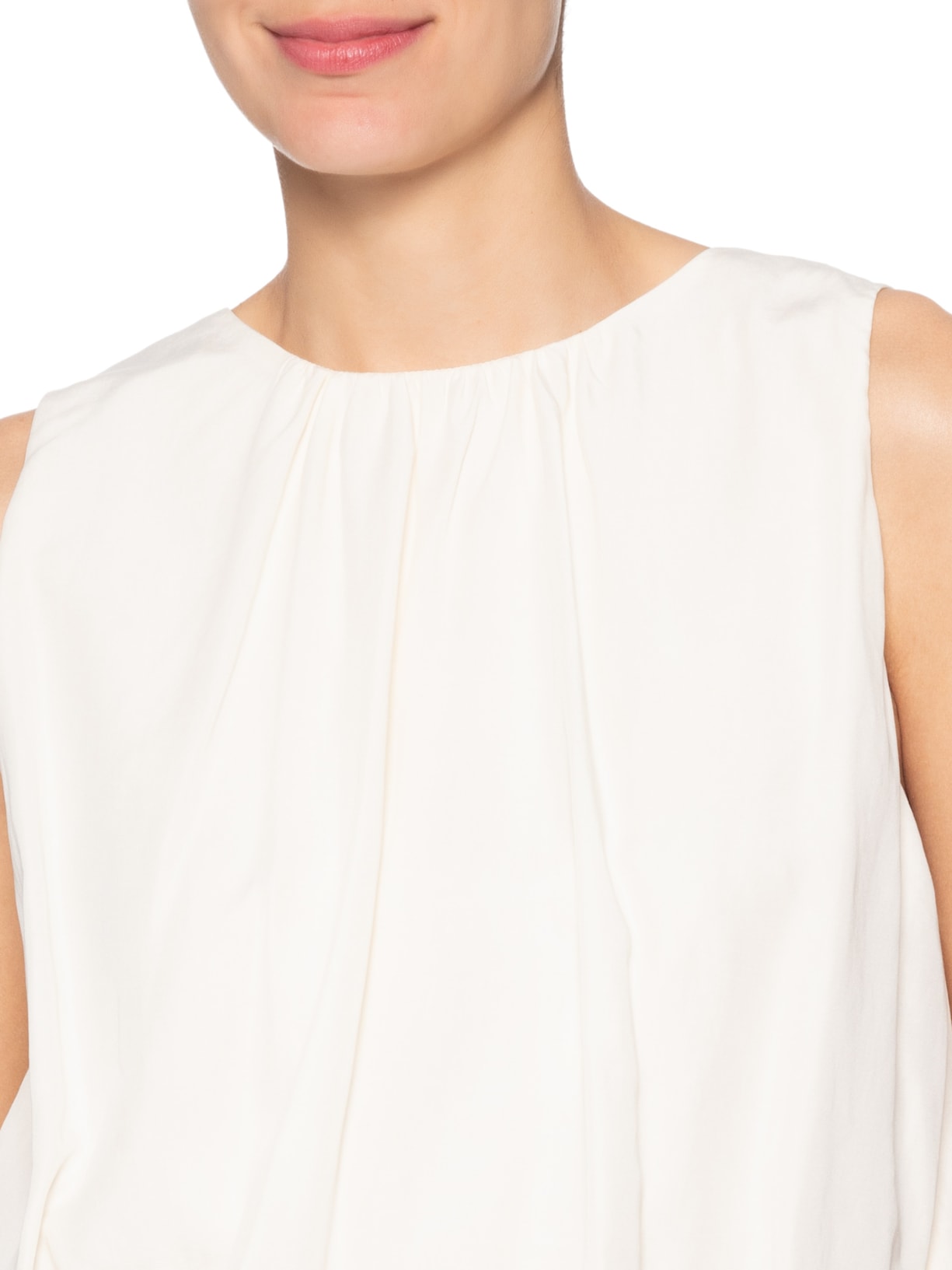 Regata Feminina Ballon Marieta Off White Animale Jeans
