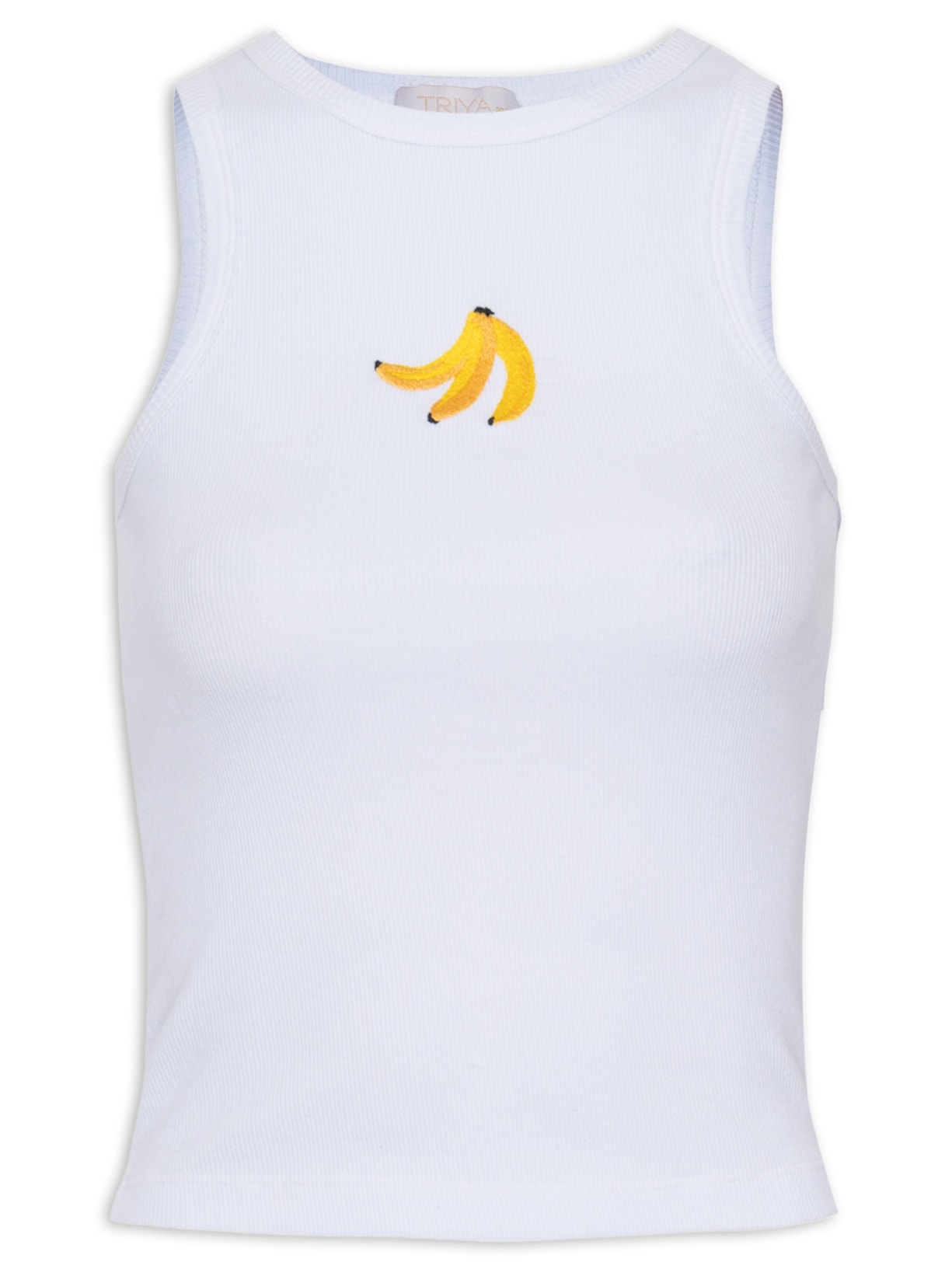Regata Feminina Banana - Branco
