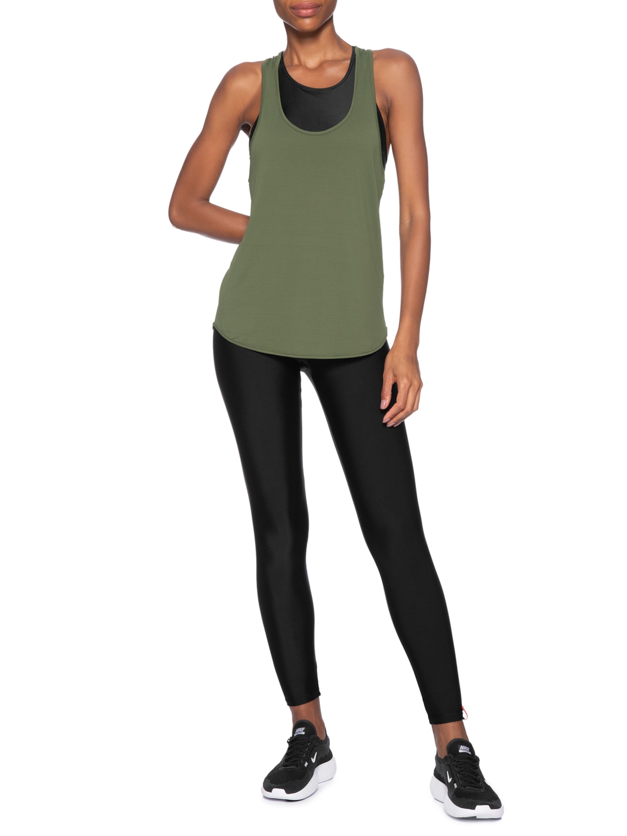 Regata Feminina Basic Comfort Verde Live!