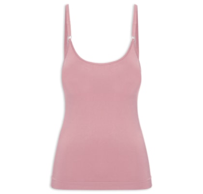 Regata Feminina Básica Alcinha Com Bojo - Vermelho