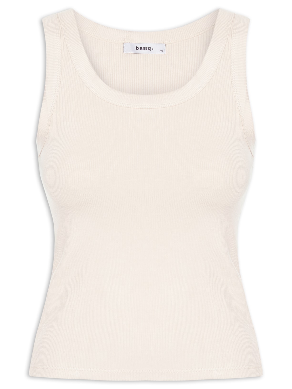 Regata Feminina Básica Canelada - Off White