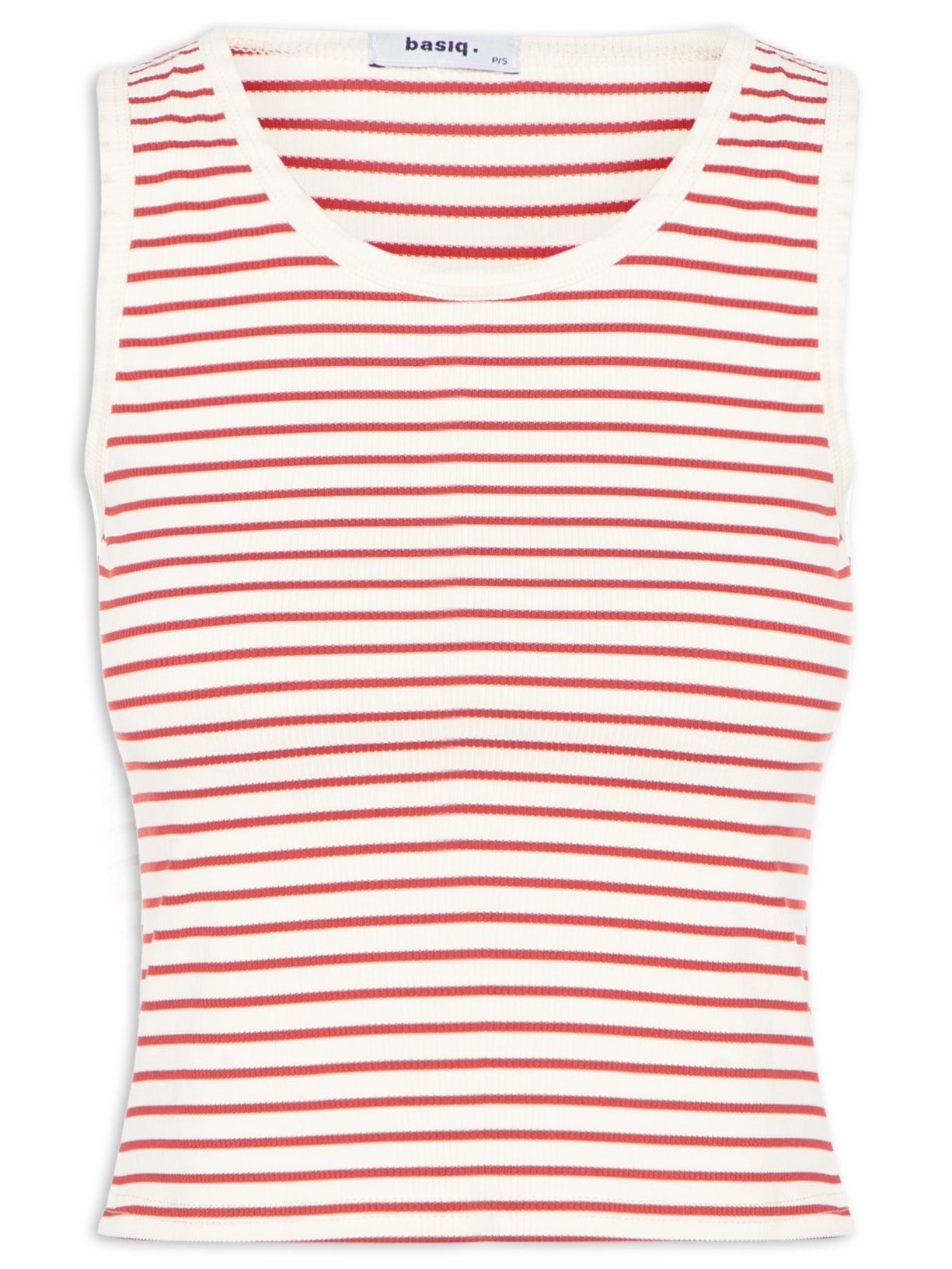 Regata Feminina Básica Listrada - Vinho