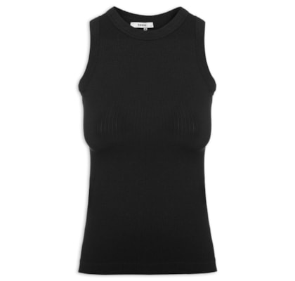 Regata Feminina Básica Poliamida - Preto 