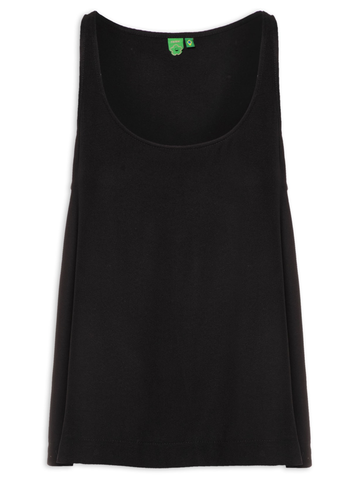 Regata Feminina Básica - Preto