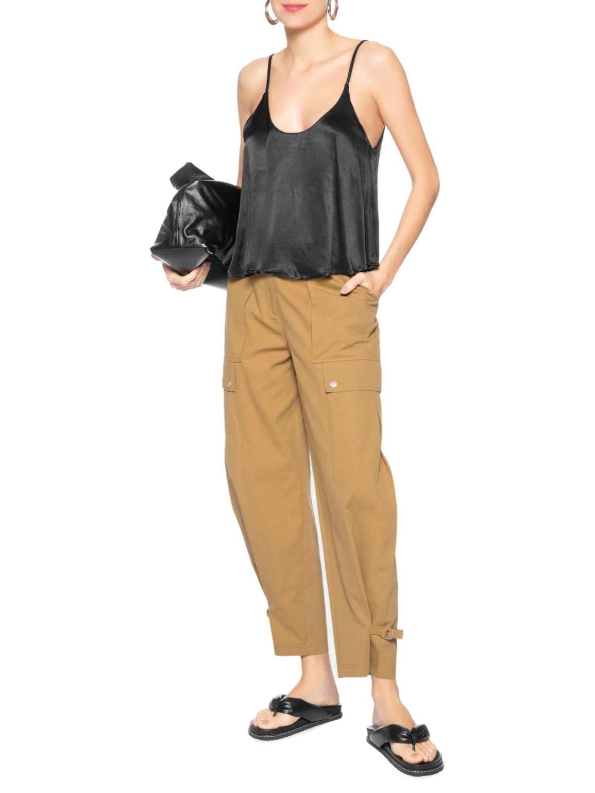 Regata Feminina Básica Preto Animale Jeans