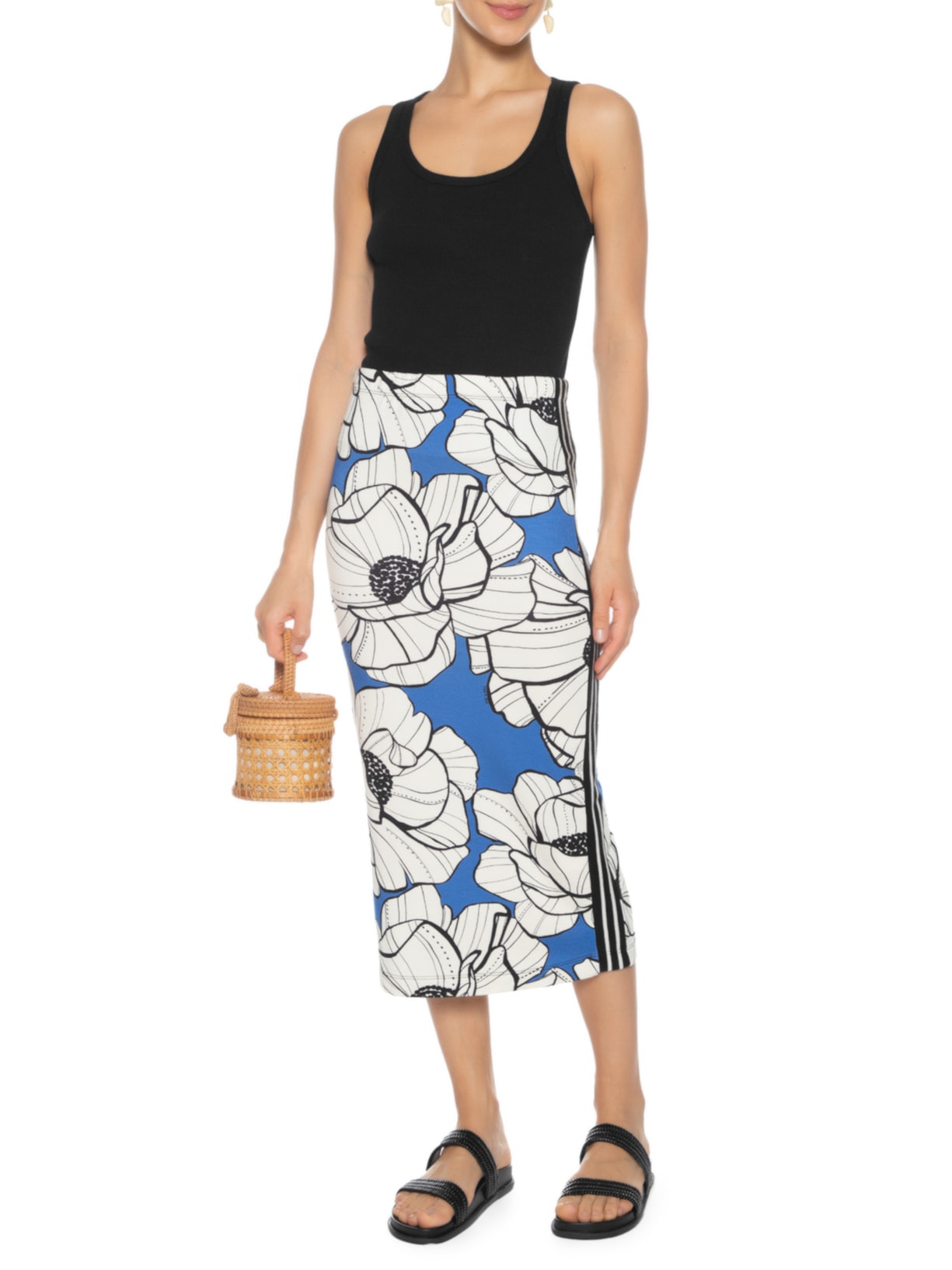 Regata Feminina Básica Ribana Preto Farm