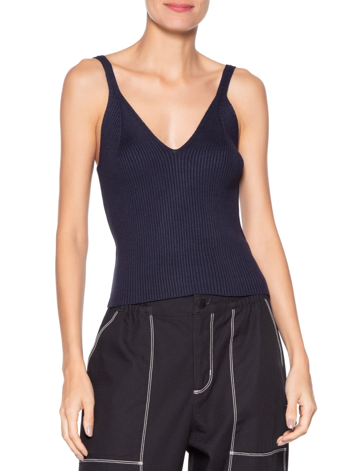 Regata Feminina Bianca Azul Le Lis