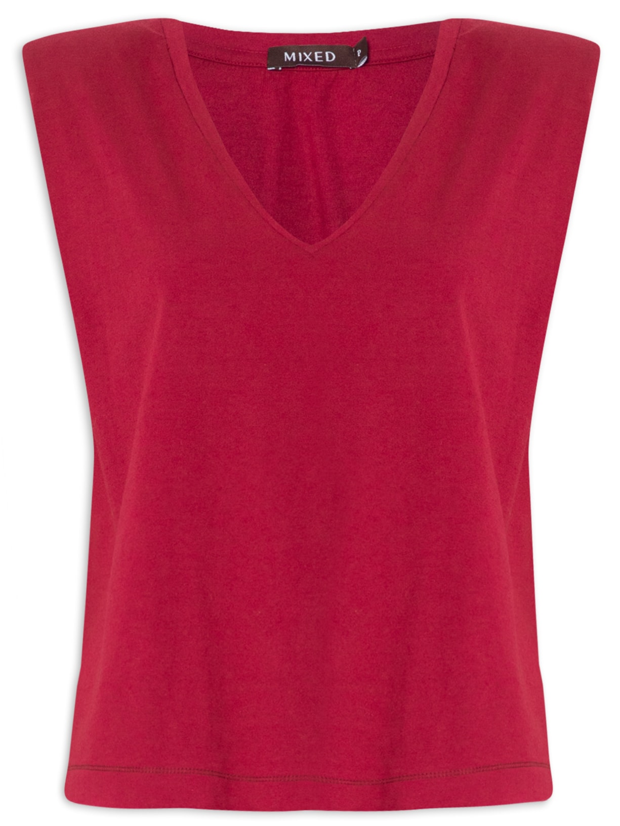 Regata Feminina Black Shine - Vermelho