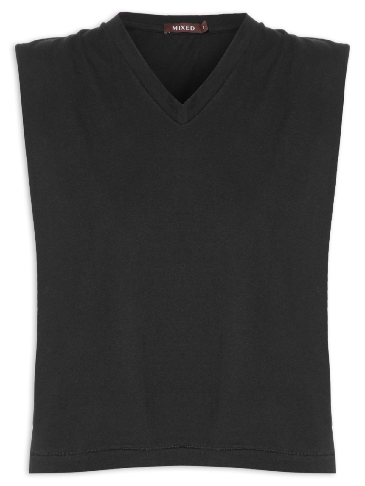 Regata Feminina Brady V - Preto