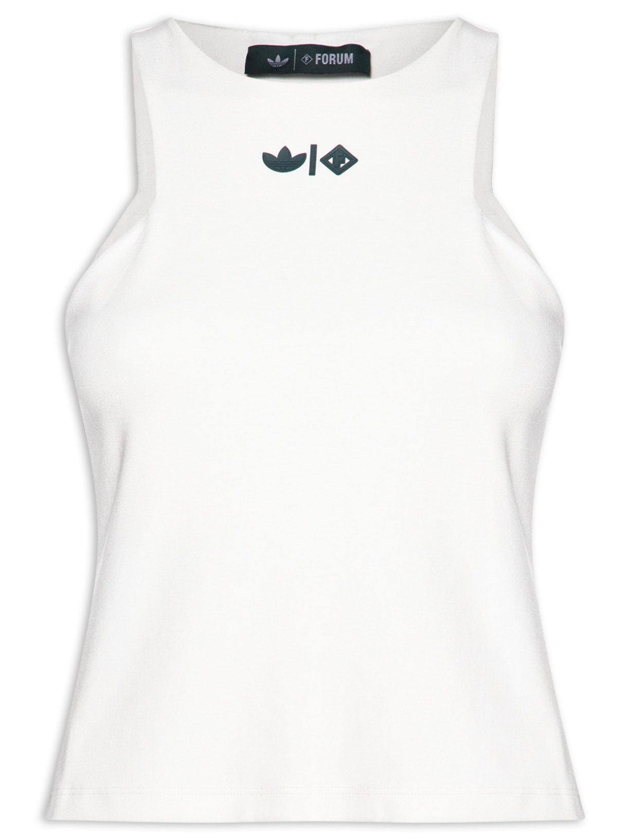 Regata Feminina Branco Forum + Adidas