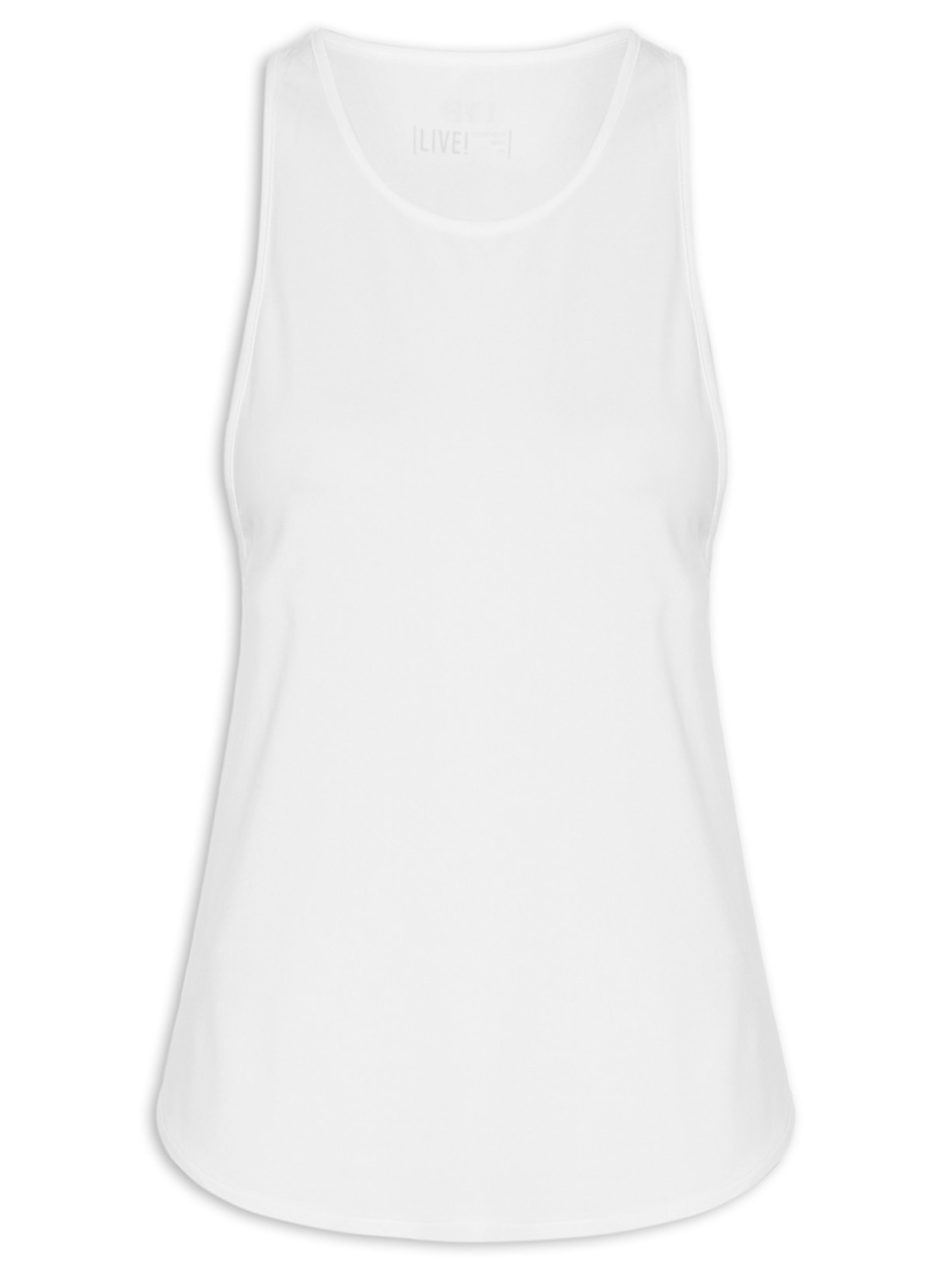 Regata Feminina Breath Back Comfort - Branco