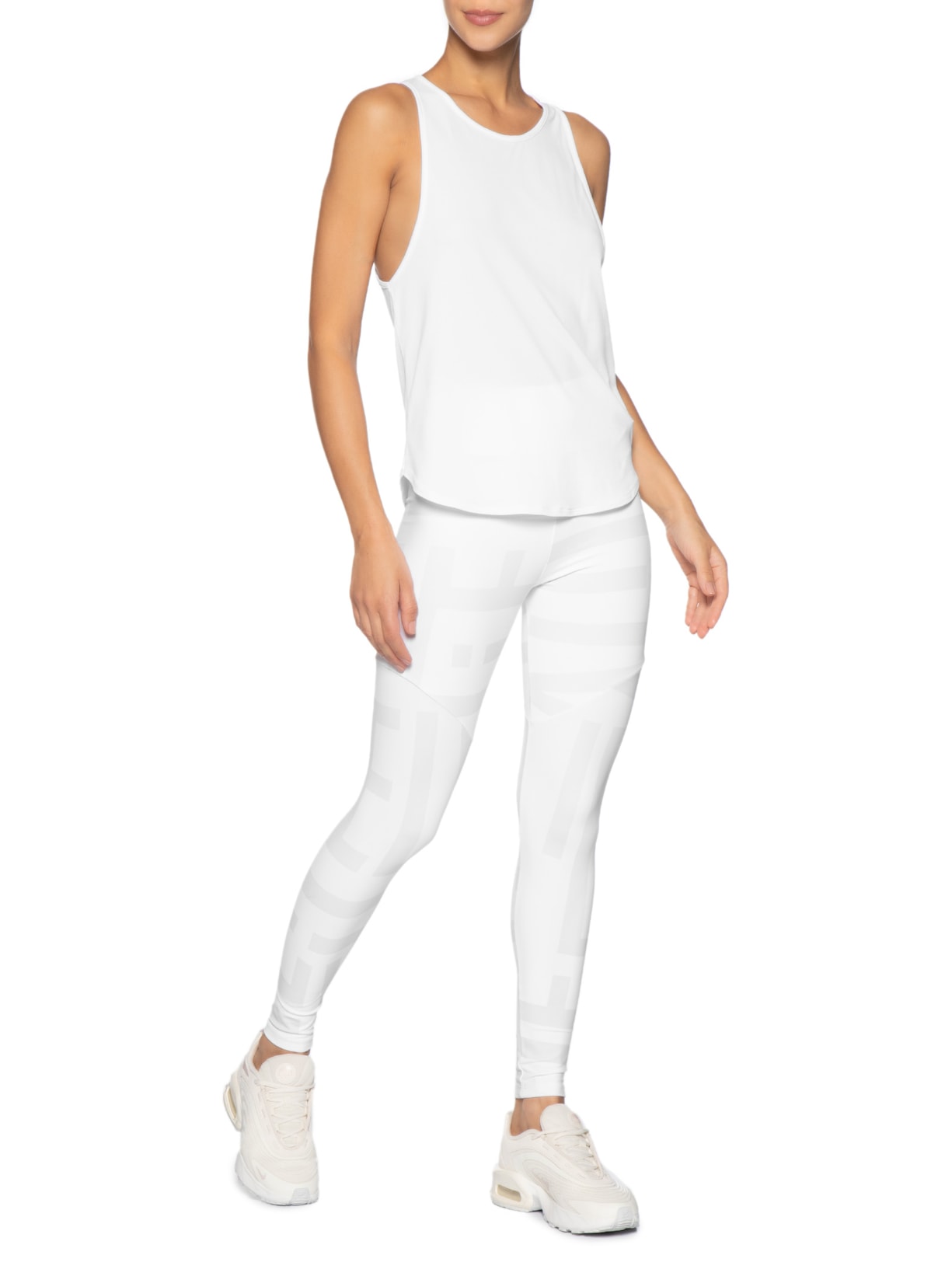 Regata Feminina Breath Back Comfort Branco Live!