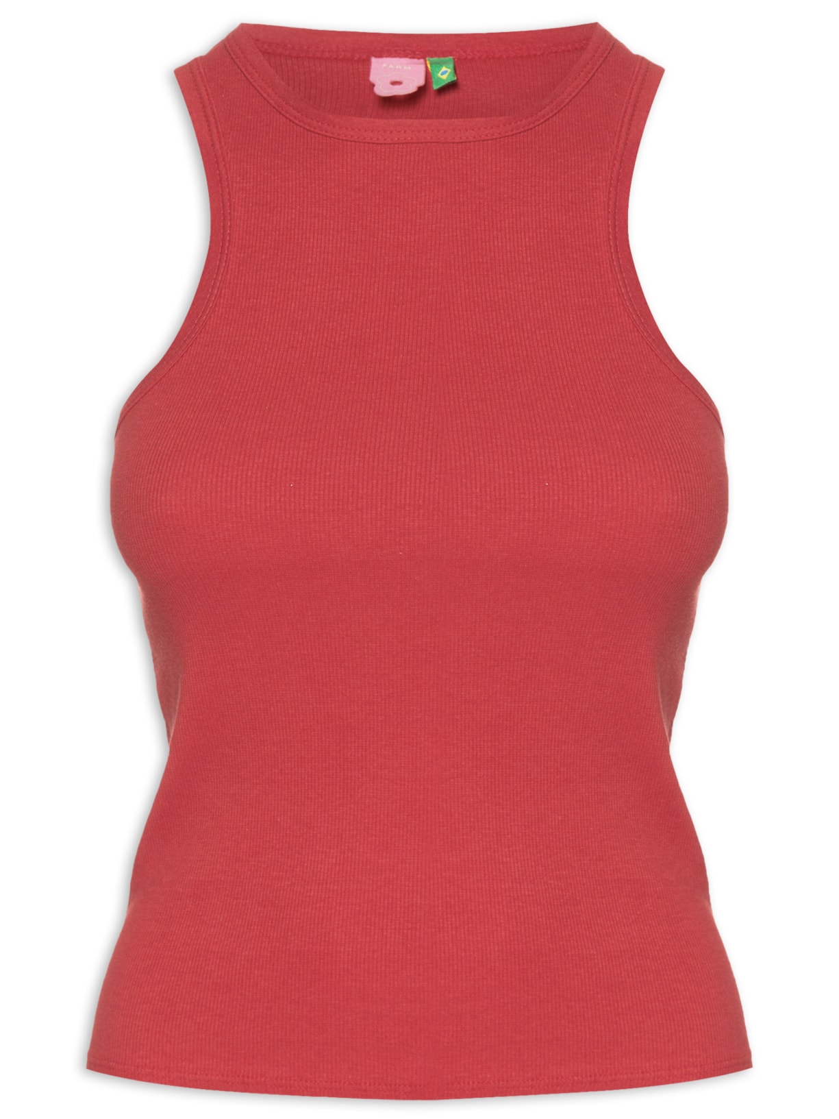 Regata Feminina Camila - Vermelho