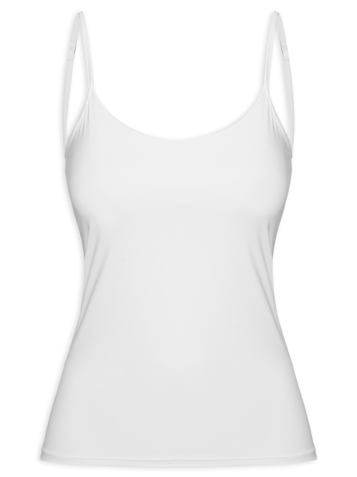 Regata Feminina Camisete Harmony - Branco