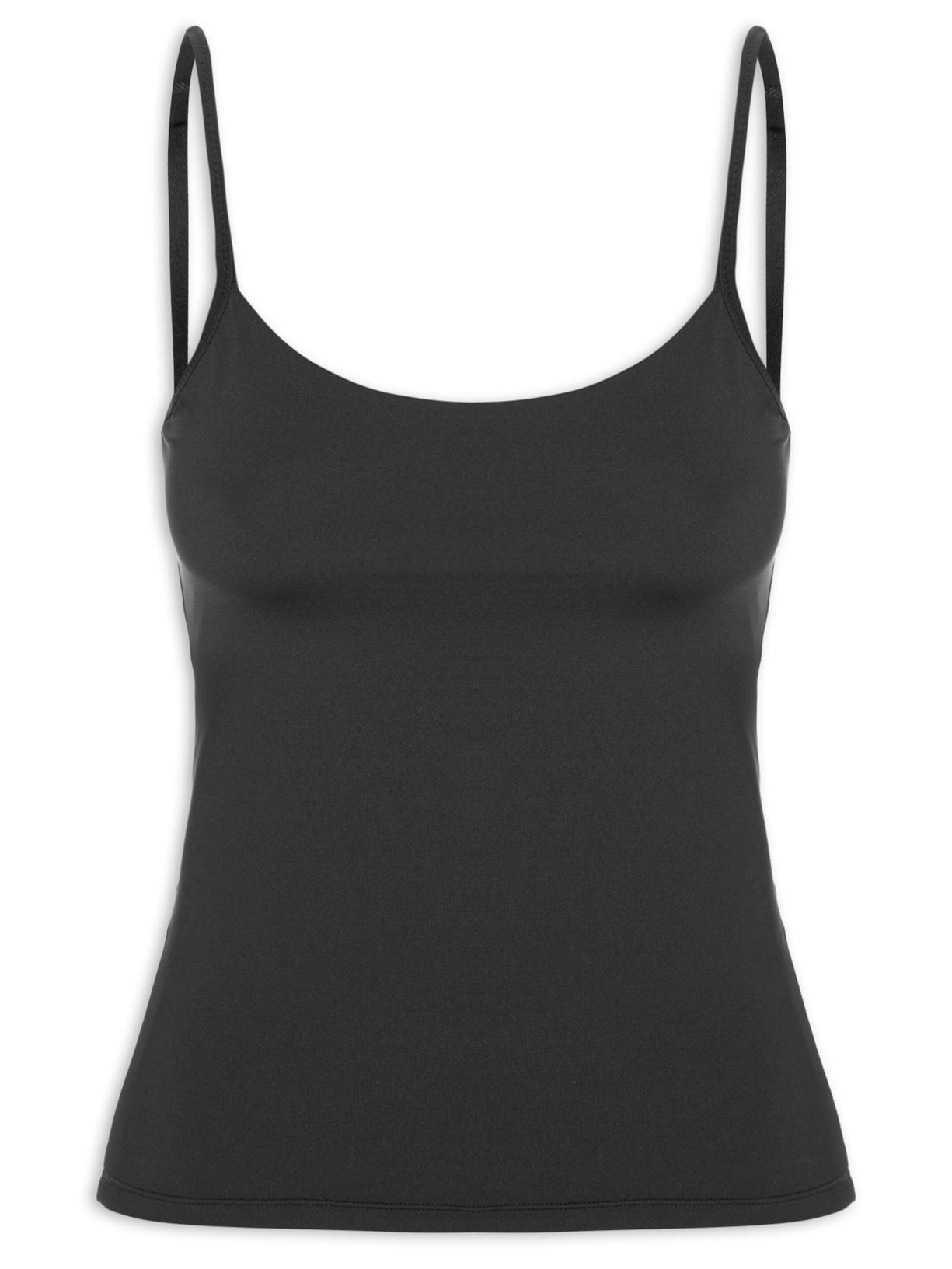 Regata Feminina Camisete - Preto
