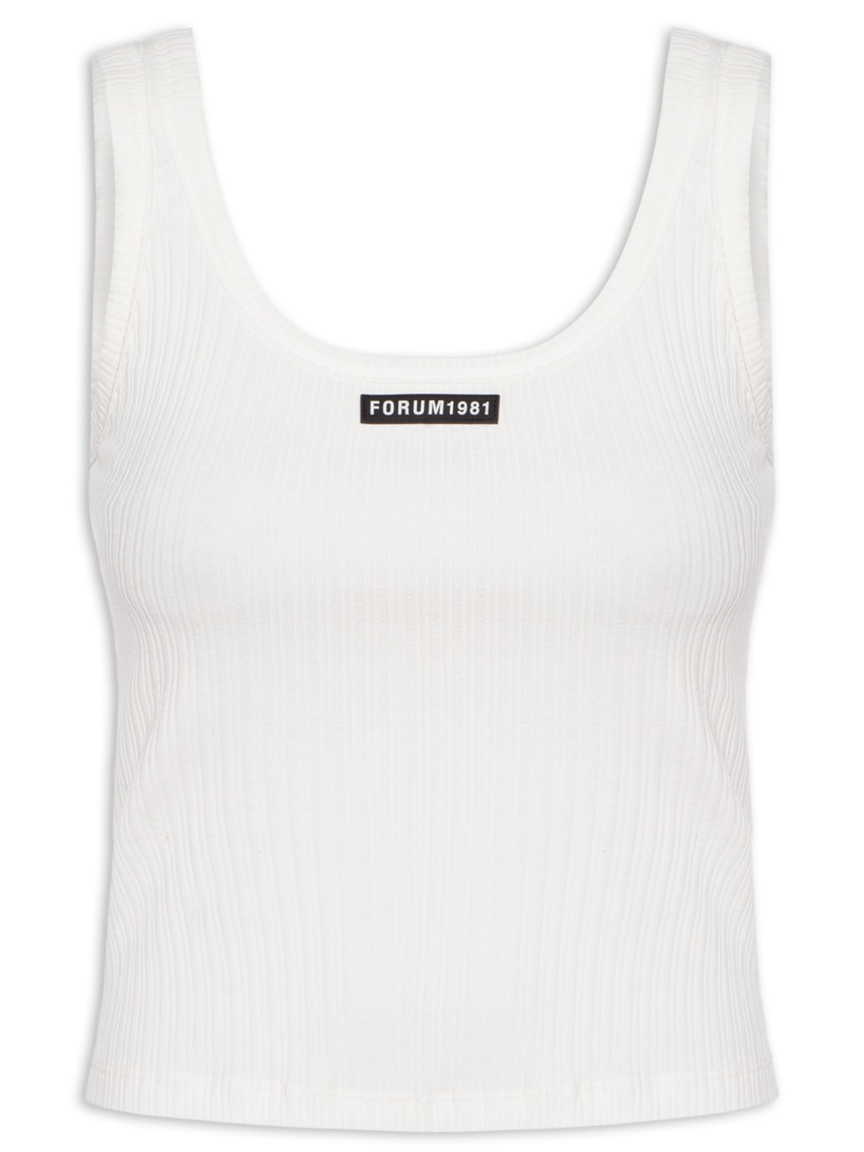 Regata Feminina Canelada - Branco