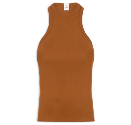 Regata Feminina Canelada - Marrom 