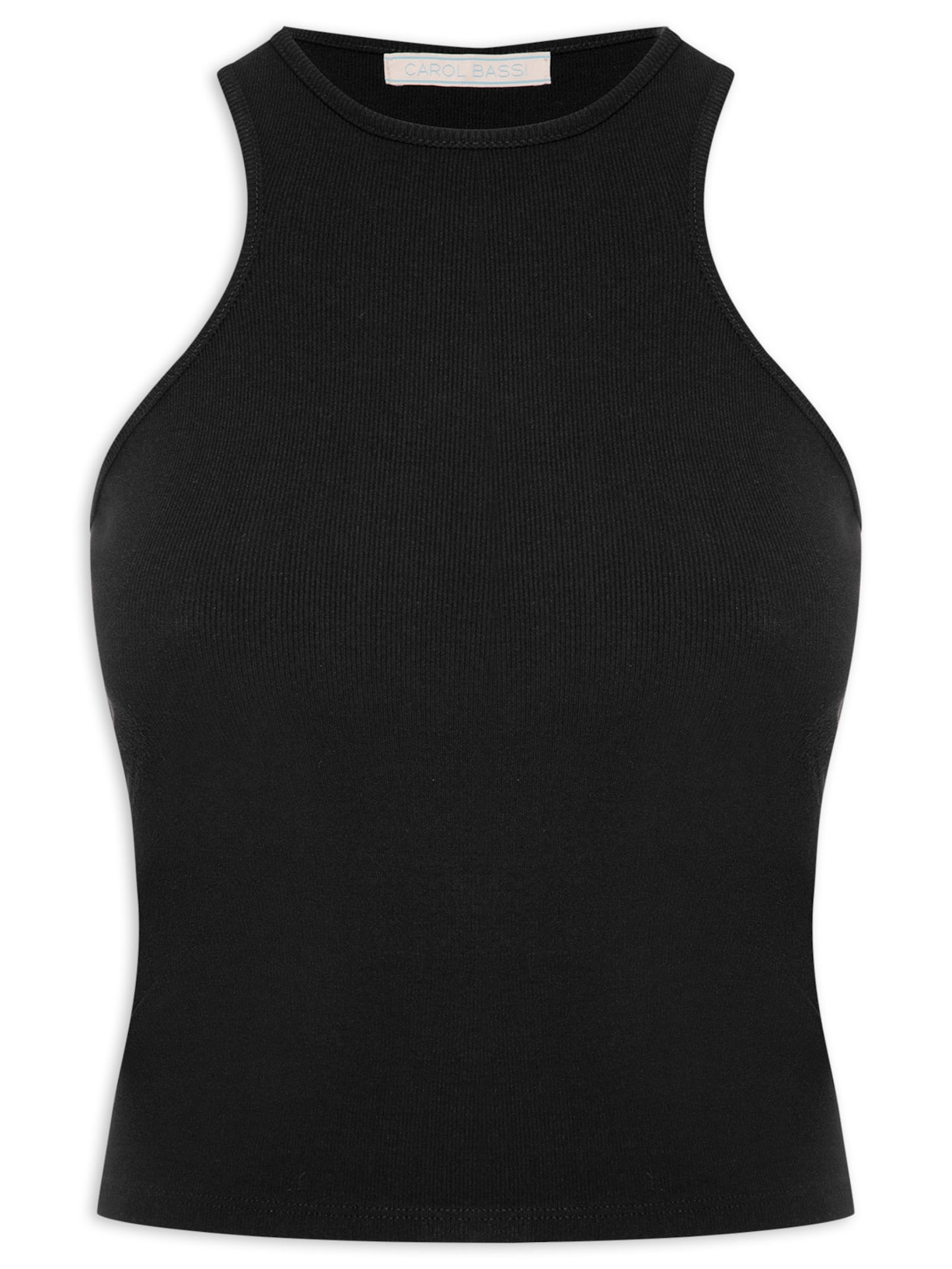 Regata Feminina Canelada - Preto