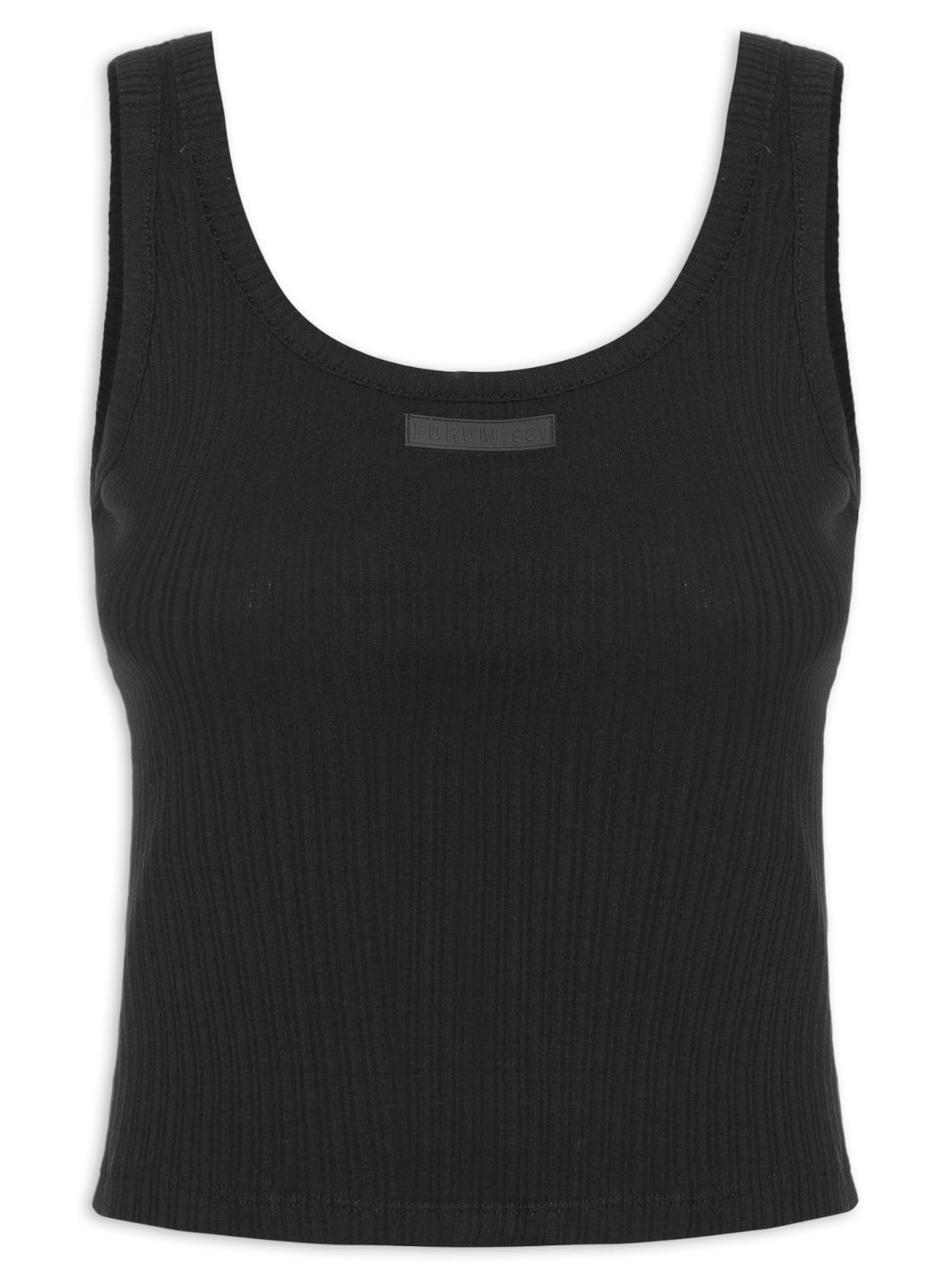 Regata Feminina Canelada - Preto