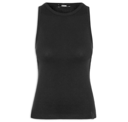 Regata Feminina Canelada - Preto