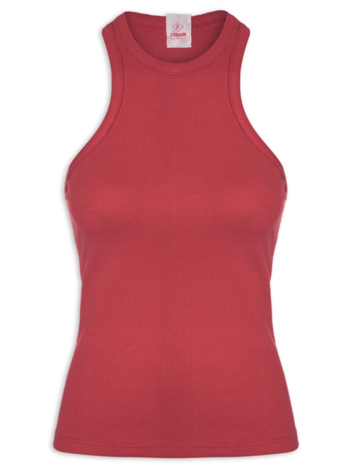 Regata Feminina Canelada - Vermelho