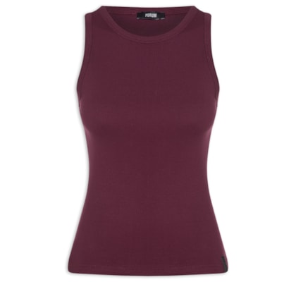 Regata Feminina Canelada - Vermelho