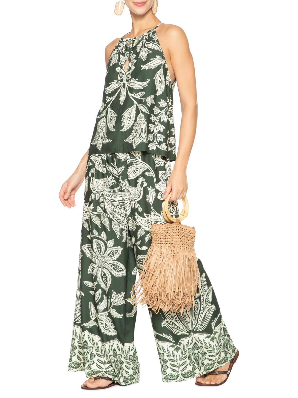 Regata Feminina Céu De Arara Verde Farm