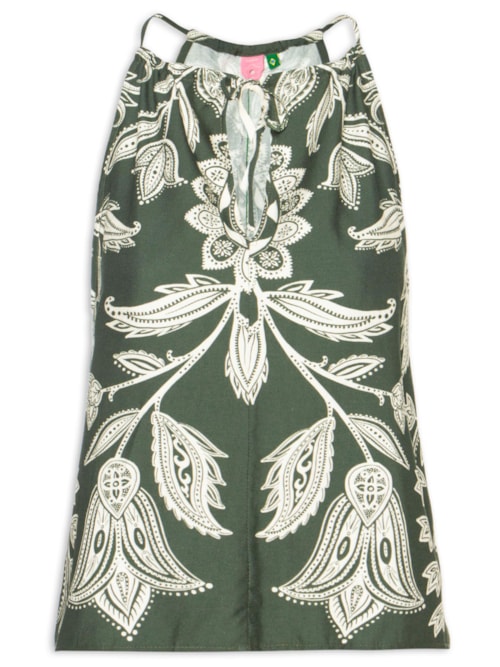 Regata Feminina Céu De Arara - Verde