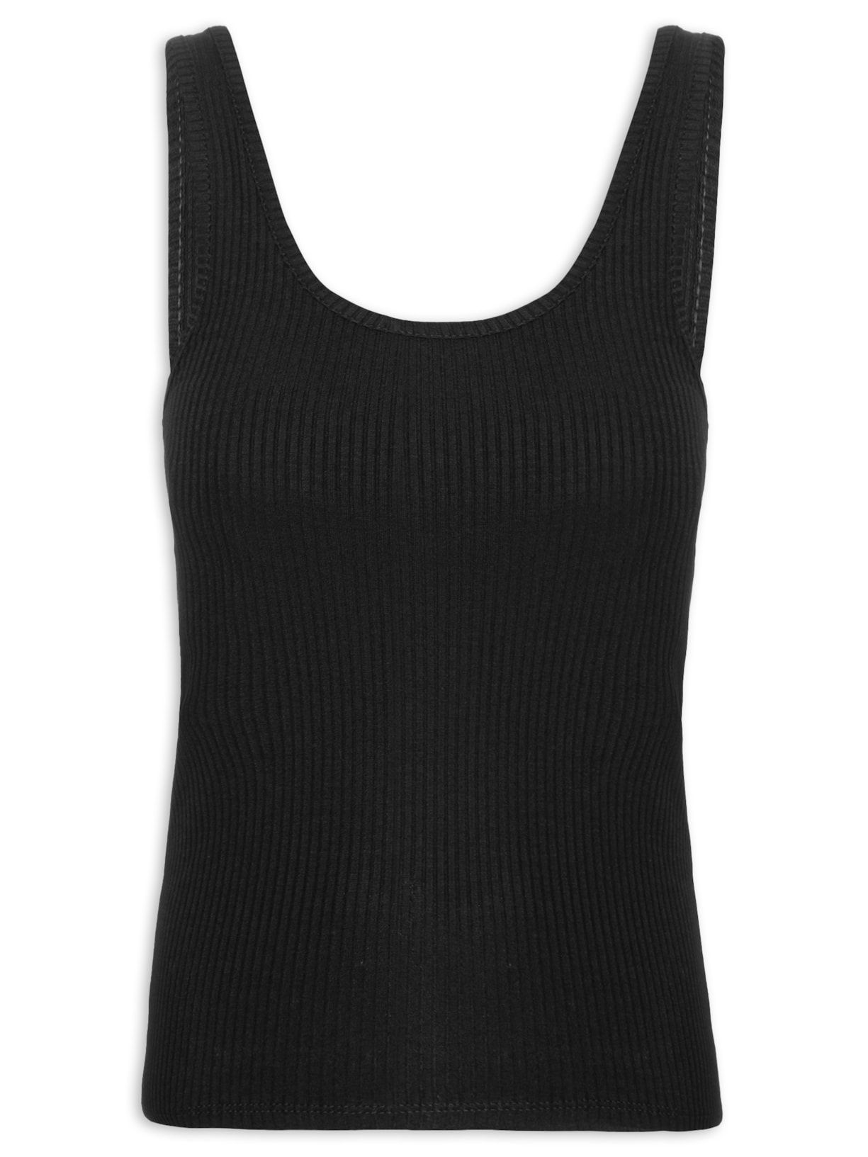 Regata Feminina Classic Fit Tank - Preto