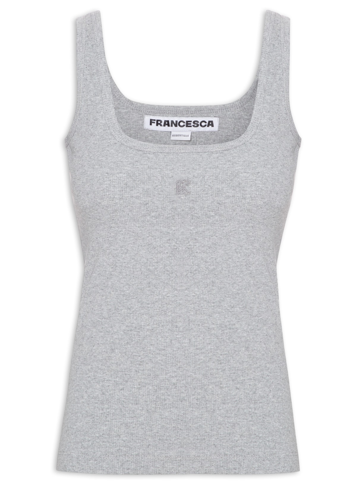 Regata Feminina Clássica - Cinza