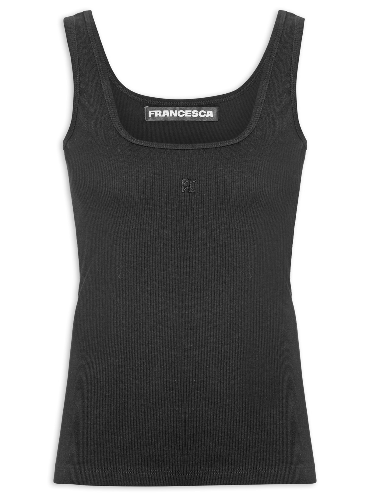 Regata Feminina Clássica - Preto